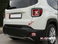 Jeep Renegade Lower Tailgate Trim - Black Brushed