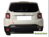 Jeep Renegade Lower Tailgate Trim - Black Chrome