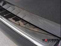 Jeep Renegade Rear Bumper Sill Cover - Dark Chrome Stainless Steel