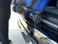 Jeep Renegade Rear Bumper Sill Cover - Dark Chrome Stainless Steel