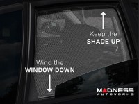 Jeep Renegade Sun Shade - Mesh - Rear Doors 