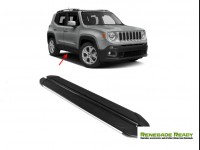 Jeep Renegade Side Steps - APA Running Boards - Black / Aluminum