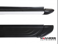 Jeep Renegade Side Steps - APA Running Boards - Black / Aluminum