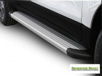 Jeep Renegade Side Steps - APA Running Boards - Silver / Aluminum