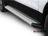 Jeep Renegade Side Steps - APA Running Boards - Silver / Aluminum