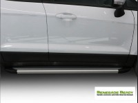 Jeep Renegade Side Steps - APA Running Boards - Silver / Aluminum