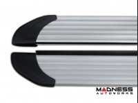 Jeep Renegade Side Steps - APA Running Boards - Silver / Aluminum