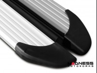 Jeep Renegade Side Steps - APA Running Boards - Silver / Aluminum
