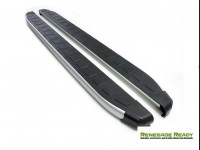 Jeep Renegade Side Steps - Dolunay Running Boards - Black