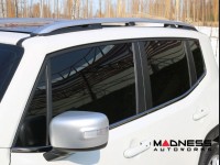 Jeep Renegade Door Trim - Side Window Molding Kit - Dark Chrome