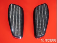 Jeep Renegade Front Side Markers - set of 2 - w/ Dynamic LEDs - Smoked