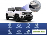 Jeep Renegade Integrated Dash Camera System - Front + Rear Dual Cameras - Black