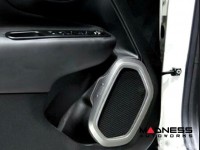 Jeep Renegade Speaker Frame Trim Set - Silver
