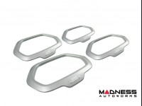 Jeep Renegade Speaker Frame Trim Set - Silver