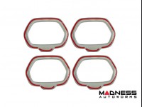 Jeep Renegade Speaker Frame Trim Set - Silver