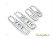 Jeep Renegade Window Switch Trim Set - Silver