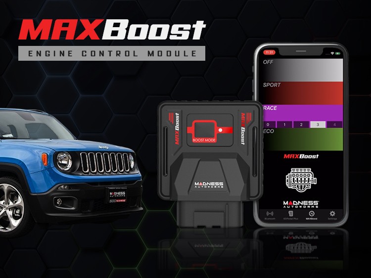Jeep Renegade Engine Control Module - MAXBoost by MADNESS Autoworks - 1.4L Turbo