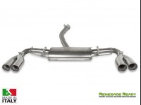 Jeep Renegade Performance Exhaust - Ragazzon - Top Line - Dual Exit / Quad Tip - 2WD