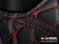 Jeep Renegade Floor Liner Set - Black w/ Red Stitching