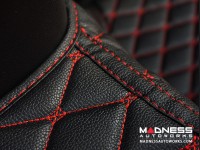 Jeep Renegade Floor Liner Set - Black w/ Red Stitching