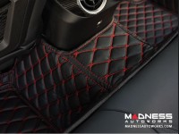 Jeep Renegade Floor Liner Set - Black w/ Red Stitching