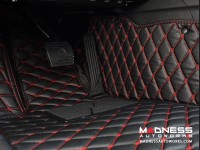 Jeep Renegade Floor Liner Set - Black w/ Red Stitching