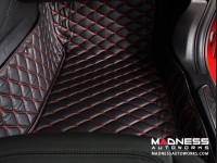 Jeep Renegade Floor Liner Set - Black w/ Red Stitching