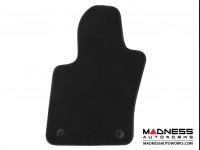 Jeep Renegade Floor Mats - Premium Carpet - LUXUS - Front + Rear Set - Black