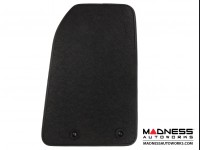 Jeep Renegade Floor Mats - Premium Carpet - LUXUS - Front + Rear Set - Black