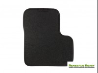 Jeep Renegade Floor Mats - Premium Carpet - LUXUS - Front + Rear Set - Black