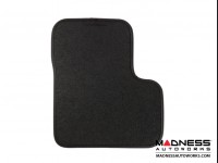 Jeep Renegade Floor Mats - Premium Carpet - LUXUS - Front + Rear Set - Black