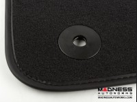 Jeep Renegade Floor Mats - Premium Carpet - LUXUS - Front + Rear Set - Black