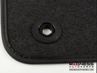 Jeep Renegade Floor Mats - Premium Carpet - LUXUS - Front + Rear Set - Black