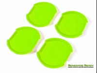 Jeep Renegade Door Handle Bowl Cover Set - Green