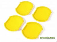 Jeep Renegade Door Handle Bowl Cover Set - Yellow