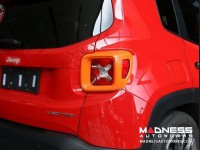 Jeep Renegade Taillight Cover Set - Orange