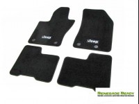 Jeep Renegade Floor Mats - Black Carpet