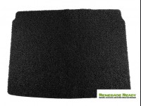 Jeep Renegade All Weather Floor Mats - Front + Rear - Rubber Woven Carpet - Black 