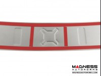Jeep Renegade Rear Bumper Sill Cover - Black Chrome Stainless Steel