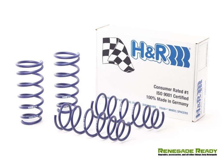 Jeep Renegade Lowering Springs - H&R - 2WD