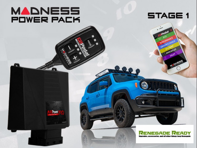 Jeep Renegade Power Pack - 1.3L Turbo - Stage 1 