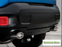 Jeep Renegade Performance Exhaust - Ragazzon - Top Line - Dual Exit / Dual Oval Tip - 4WD