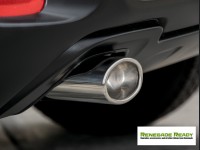 Jeep Renegade Performance Exhaust - Ragazzon - Top Line - Dual Exit / Dual Oval Tip - 4WD