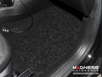 Jeep Renegade All Weather Floor Mats - Front + Rear - Rubber Woven Carpet - Black 