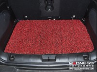 Jeep Renegade All Weather Floor Mats + Cargo Mat - Set of 5 - Rubber Woven Carpet - Red + Black 