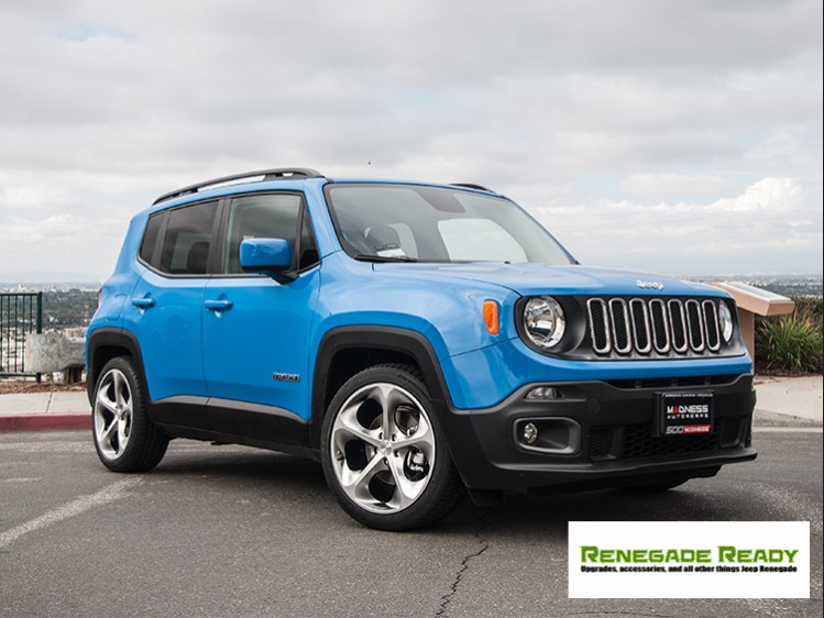 Jeep Renegade Custom Wheels (4) - Phantom - 19x8" - Hyper Silver/ Hyper Black