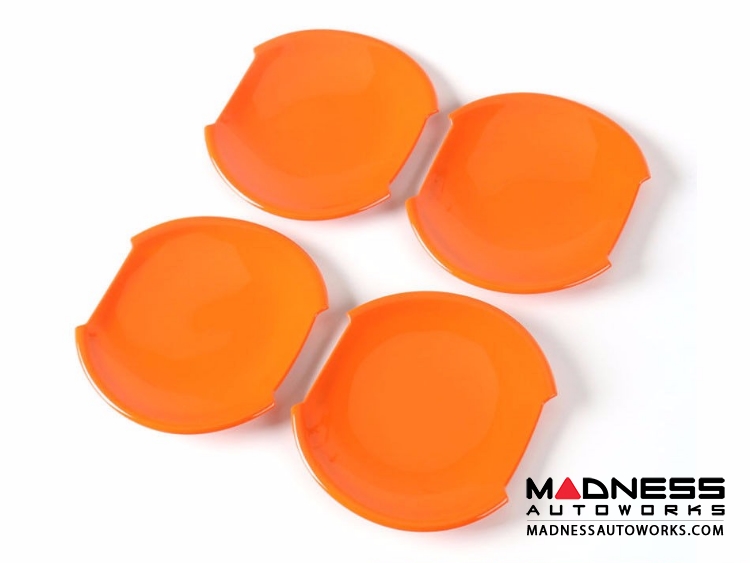 Jeep Renegade Door Handle Bowl Cover Set - Orange