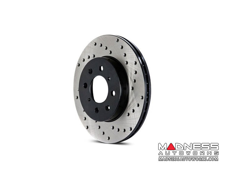 Jeep Renegade Performance Brake Rotor - Drilled - Rear Left